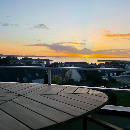 Appartement Bretagne Vue Mer Exceptionnelle Sur Les Hauts D'Erquy Au Calme ! Et Au Pied Du Gr34 Екстер'єр фото