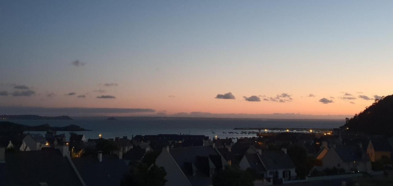 Appartement Bretagne Vue Mer Exceptionnelle Sur Les Hauts D'Erquy Au Calme ! Et Au Pied Du Gr34 Екстер'єр фото